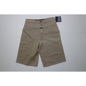Deadstock Vtg 90s Marithe Francois Girbaud Mens 32 Baggy Denim Jean Shorts Khaki